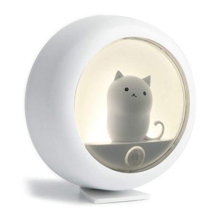 Rörelsesensor Nattlampa med Inbyggt Uppladdningsbart Batteri för Vägg Garderob Sovrum Badrum Barnkammare Kök Hall Trappor, med 2 Ljusstyrkenivåer