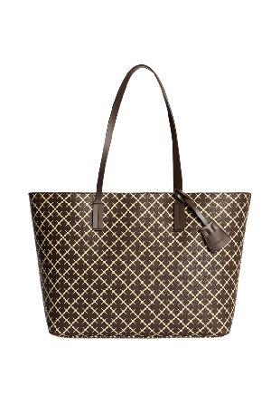 By Malene Birger Abigail mönstrad toteväska Väskor & plånböcker Dam Brun ONESIZE