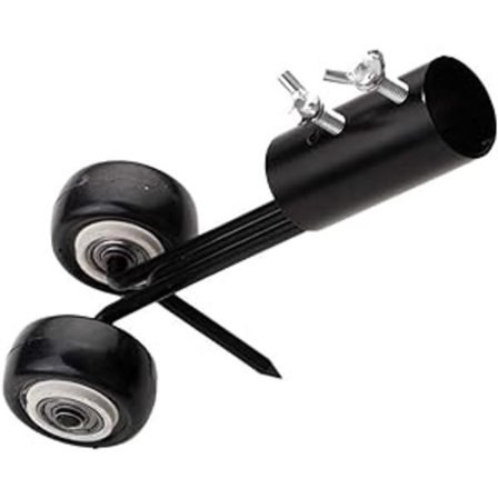 Manuell ugressfjerner med hjul for uteplass, kneløs ugressfjerner for hagearbeid