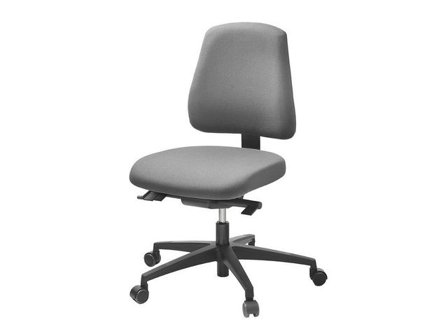 LANAB DESIGN Kontorsstol LD6330 grå u armstöd - Lyreco - Kontorsmöbler och inredning - Stolar och sittmöbler - Kontorsstolar