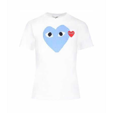 Comme des Garçons, T-Shirts Wit, Heren, Maat:XL