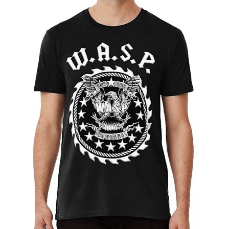 T-shirt med logotyp för getingband Heavy Metal