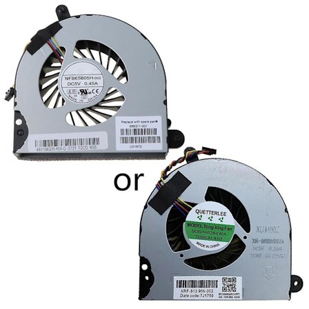 CPU-jäähdytystuuletin HP Elitebook 8560p 8570p 8560 8560B -kannettavaan, musta