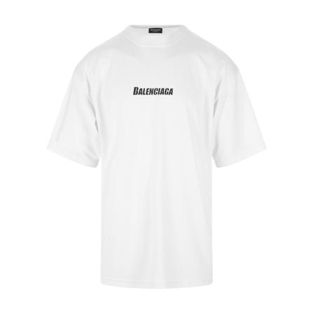 Balenciaga, T-Shirts Wit, Heren, Maat:M
