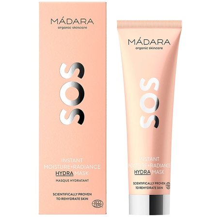 MÁDARA SOS Hydra Mask Moisture+Radiance 60 ml, Skincare, Masker, Fugtmasker