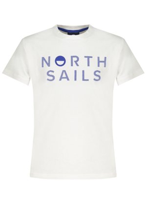 North Sails T-shirt Maniche Corte Bambino Bianco