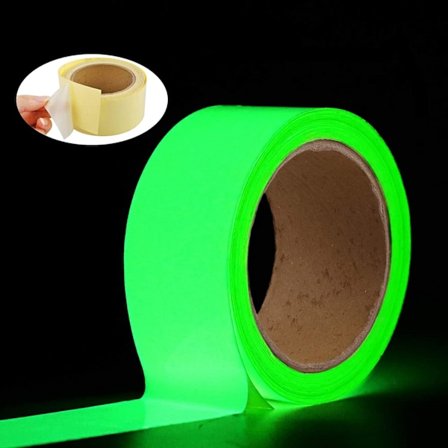 50mm selvlysende tape 5 meter Glow In Dark