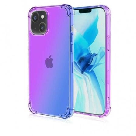Mobilskal I Tpu Kompatibelt Med Iphone 14 Plus, Lila & Blå