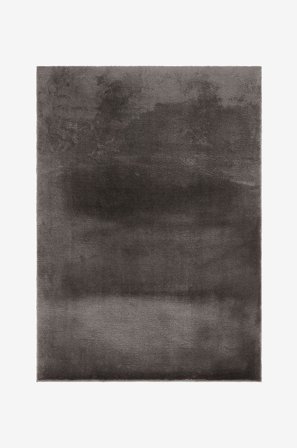 KM Home - Ryeteppe Cozy - Grå - Lugg- & ryetepper - 110X160 - Fra Homeroom