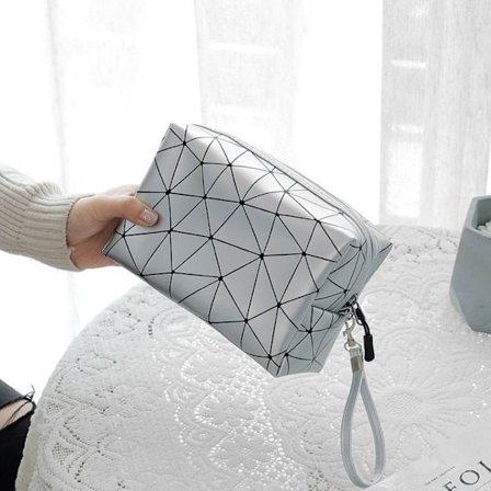 Dam Makeup Wash Bag Kosmetikväska SILVER