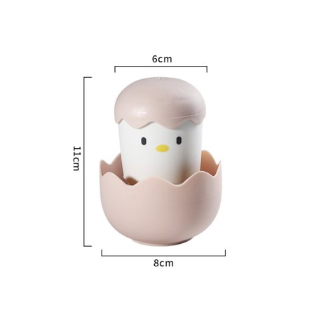 Rengöringsborste Multifunktionell söt tecknad panskål Rengöringsborste för diskbänk