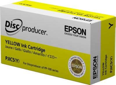 Epson Discproducer PJIC7(Y) - gul - original - blekkpatron