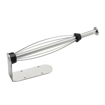 Sølv Kjøkkenrullholder 1 stk Ingen Boring Nødvendig Én Hånds Rive Papirhåndkleholder for Kjøkken/Bad Kjøkken Ro