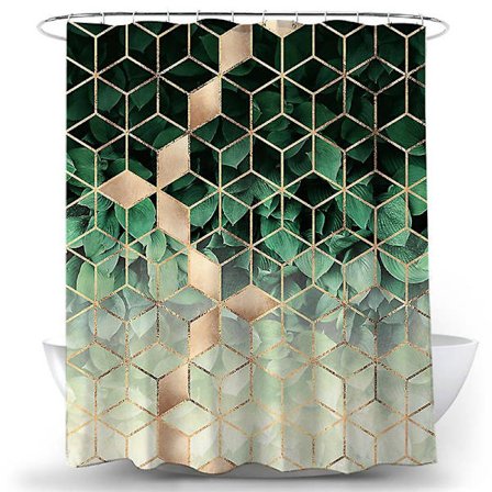 180 x 180 cm moderne, vanntett dusjforheng til baderom