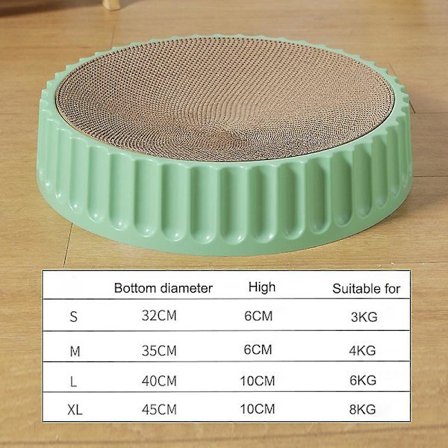 Pyöreä kissan raapimislauta hiova kynsilevy pahvi aaltopahvi kissan raapimislauta kissanpentu raapimislaudat lemmikkieläinten huonekalut (M)