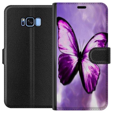 Samsung Galaxy S8 Lompakkokotelo Perhonen