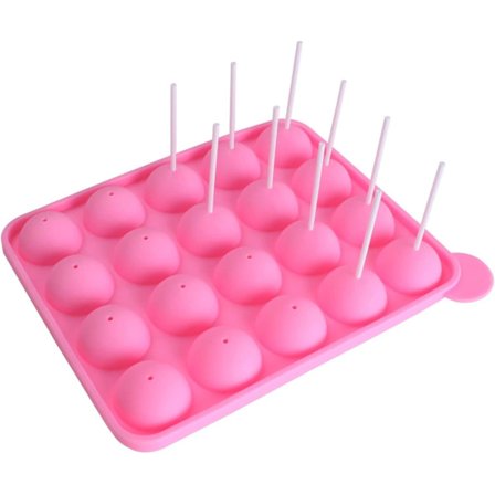 20 håligheter Silikon Cake Pop Form - high quality