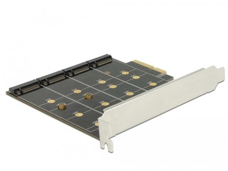 Delock Diskkontroller - M.2 Card - PCIe x4