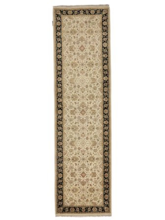 84X305 Tapis D'orient Sarough American De Couloir Marron/Orange (Laine, Inde)