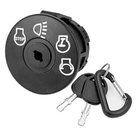 Tändningslås med Nyckel 7 Terminaler Kompatibel för Deere John Ridande Gräsmatta Mower Ersätt 925-1741 db