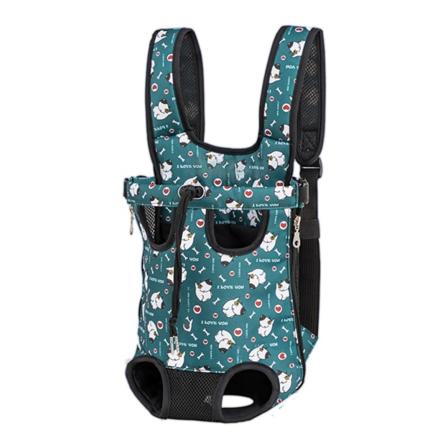 Pet Carrier Ryggsäck Justerbar Front Cats Hund Resväskor för små medelstora hundar