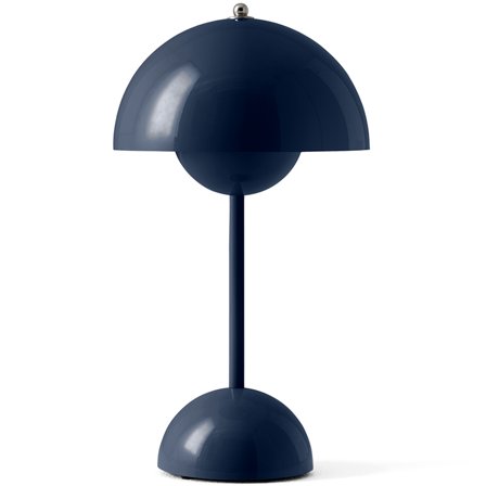 &Tradition Flowerpot VP9 bärbar lampa, steel blue' - 'Andtradition | Inredning > Lampor > Portabla lampor | Bagaren och Kocken