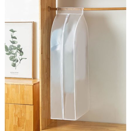 Husstandstøjposer, fugt- og støvtætte tøjbetræk til opbevaring af tøj (60x30x110cm)