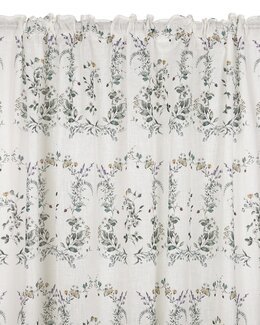 Yhdistelmänauhaverho Mansikka 2 kpl Off-white