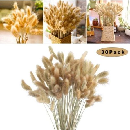 Sunshine smile 30 st torkad pampasgräs, torkad blombukett