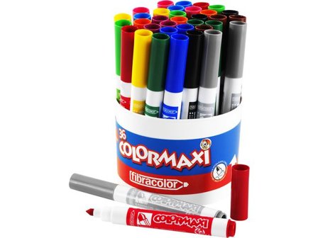 Fiberpenna Colormaxi 3x12 färger - Lyreco - Skola och förskola - Pennor och tillbehör - Fiberpennor - Standard