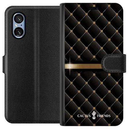 Kompatibelt Lommeboketui til Sony Sony Xperia 5 V Cactus and Friends – NightQuilt
