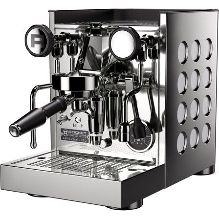 Rocket Appartamento TCA espressomaskin, krom/vit | Kaffe > Espressomaskiner | Bagaren och Kocken