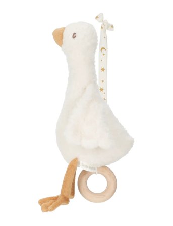 Little Dutch Little Dutch - Music Box Baby Goose Grs Newborn - White - ONE SIZE