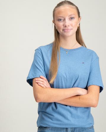 Tommy Hilfiger BOYS BASIC CN KNIT S/S Blau T-Shirts Mädchen - Kidsbrandstore