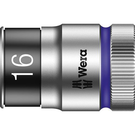 Wera 8790 HMC HF Sexkantshylsa 1/2" 16 mm, Handverktyg