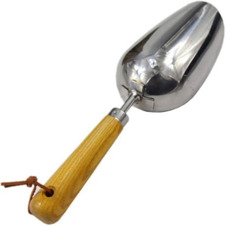 1 st trädgårdsredskap i rostfritt stål spade liten lätt multifunktionell