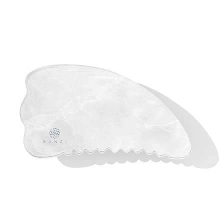 Sanzi Beauty Sculpt Gua Sha White Jade, Skincare, Ansigtsbehandling, Gua Sha