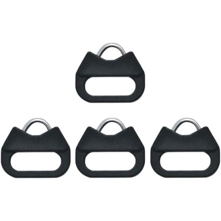 VKO Lug Ring Kamerarem Trekantet Split Ring Krog + Hætte til D-SLR Rangefinder Spejlløs Kamera med Rundt Løb (2 Par)