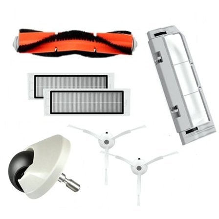 For Mi Robot Vacuum Cleaner 1. generasjon / 2 / 1S, SDJQR01RR SDJQR02RR SDJQR03RR Hovedsidebørstefilterhjul