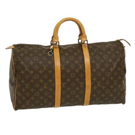 Louis Vuitton Vintage, Pre-owned Bag Bruin, unisex, Maat:ONE Size,leer