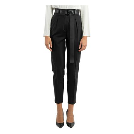 Max Mara, Chinos Zwart, Dames, Maat:S