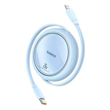 USB-kabel Baseus Free2Pull USB-C till iP 20W 1m (blå)