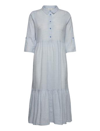 Kavivian Dress Polvipituinen Mekko Sininen Kaffe