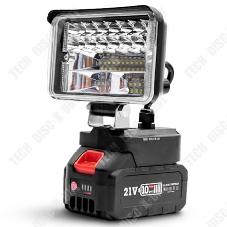 Arbetslampa - TD - Multifunktionell - LED - Batterier ingår - Camping