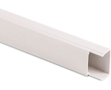 ON Cable cover 15x10x2000mm - Praktisk kabelkanal på två meter för flera kablar