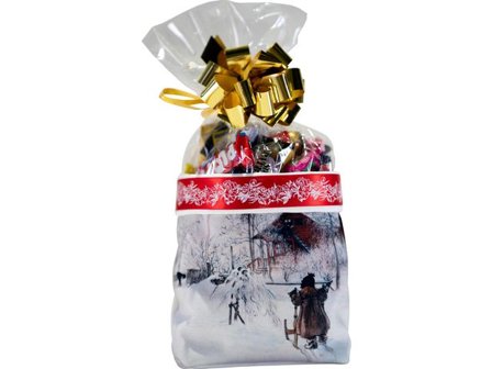 CARL CHOKLAD&PRESENT Godis Brygghuset Carl Larsson säck 800g - Lyreco - Kök och servering - Ätbart - Godis och choklad
