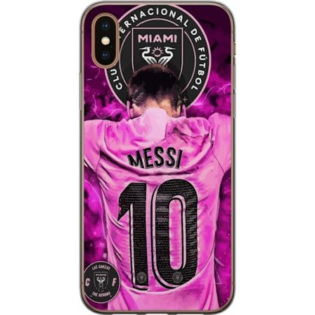 Kompatibelt Mobilskal till Apple Apple iPhone XS Max Messi