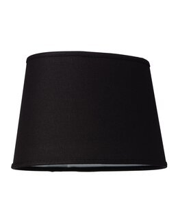 Lampskärm Hedda Oval Svart - Cottex
