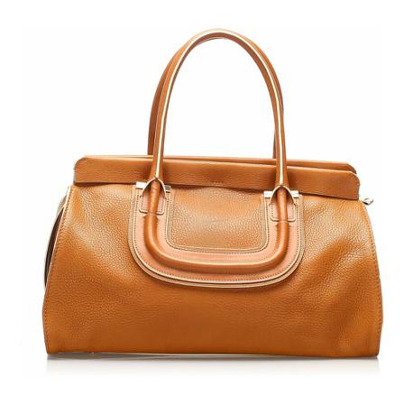 Chloé Pre-owned, Pre-owned Shoulder Bag Bruin, Dames, Maat:ONE Size,leather