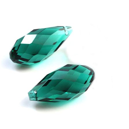 20st/ set Crystal Beads Teardrop Faceted Crystal 05 05